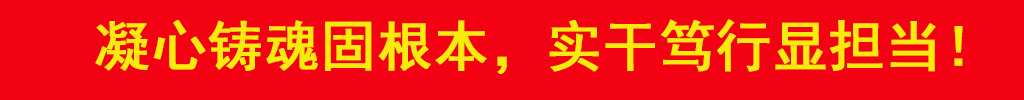 凝心鑄魂固根本，實干篤行顯擔當